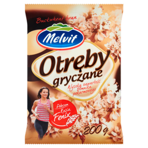Melvit Otręby gryczane prażone 200g